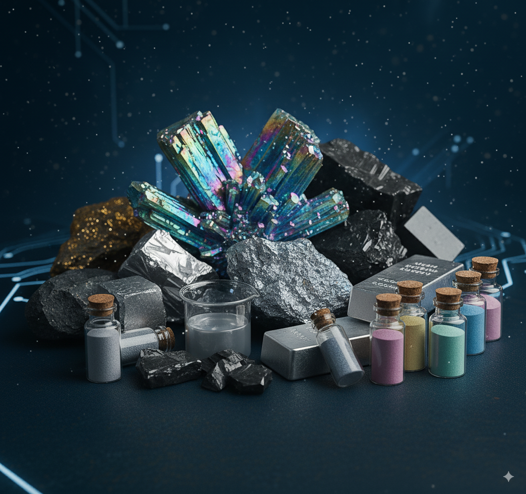 Technologiemetalle - Seltene Erden und High-Tech Materialien